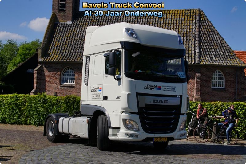 Wens op wielen - truck convooi