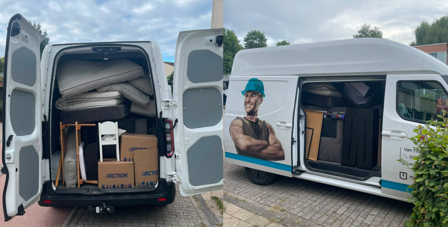 Groot laadvolume voor de Farizon SV