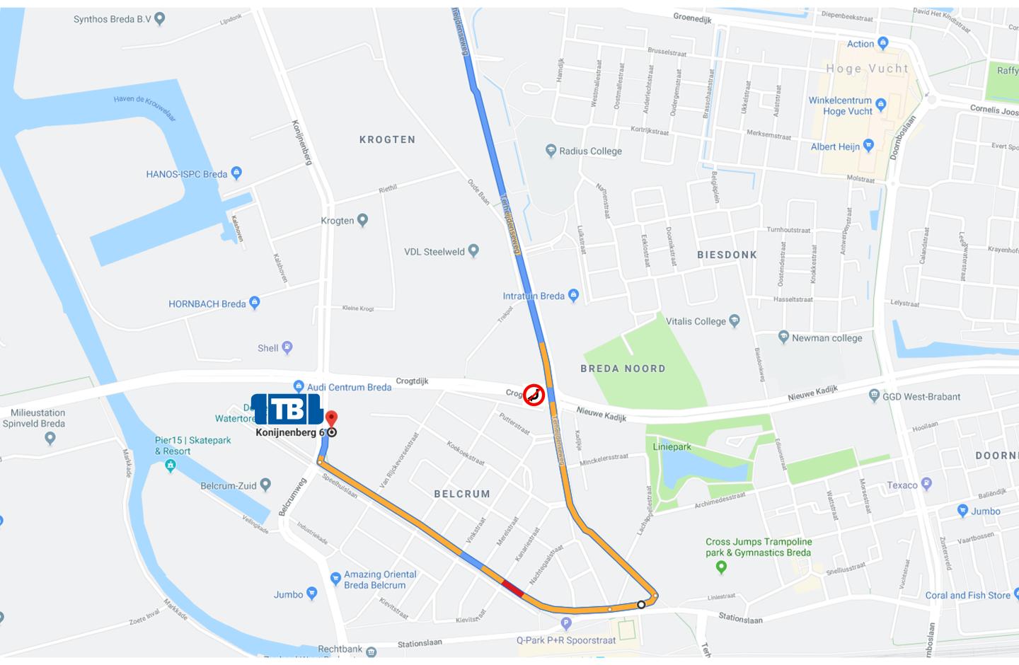 Route Terheijdenseweg