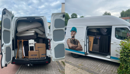 Groot laadvolume voor de Farizon SV