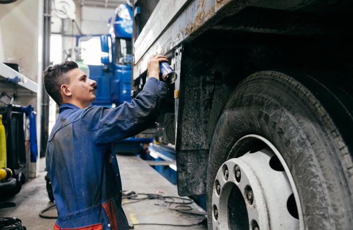 Werkplaats truck